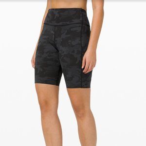 Lululemon Fast and Free Shorts 10" Non-Reflective in Camo